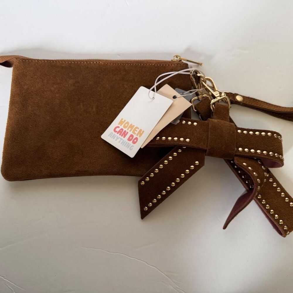 Women's Brown and Tan Bag